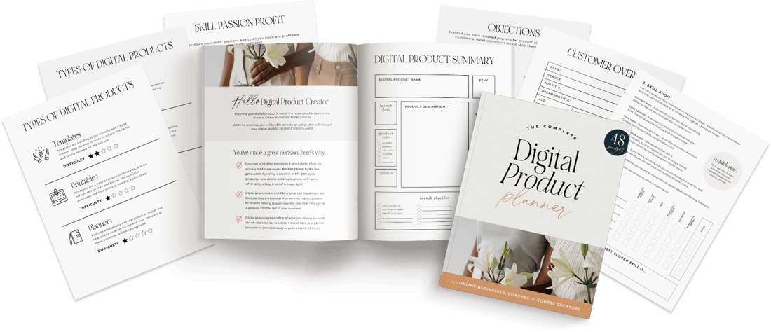 Digital Product Planner